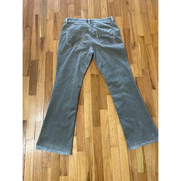 Eddie Bauer Womens Gray Cotton blend Corduroy Chino Pants Size 10 - Picture 6 of 9
